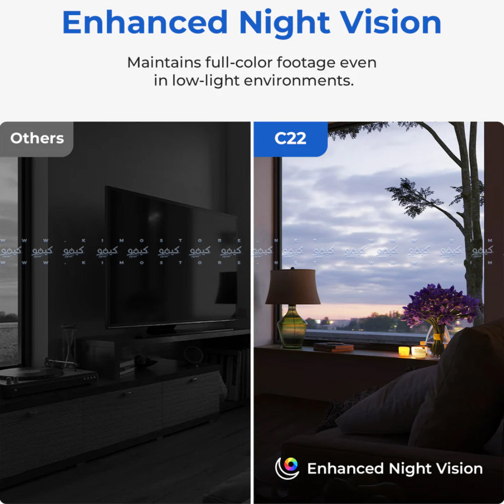 IMILAB C22 Wi-Fi Pan & Tilt AI Indoor Security Camera 3K 5MP (Mic)