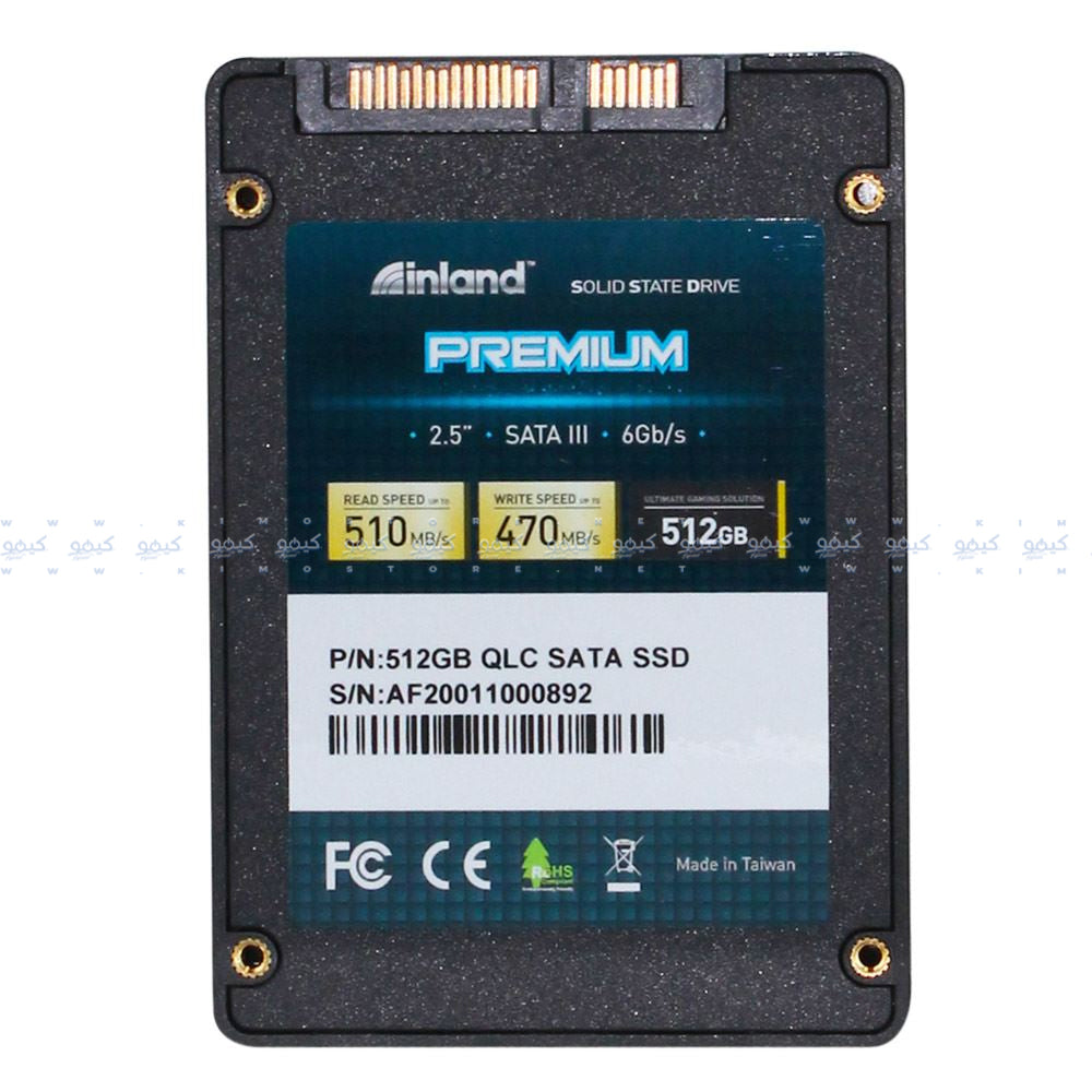 INLAND 512GB SATA 2.5 Inch Internal SSD (Original Used)