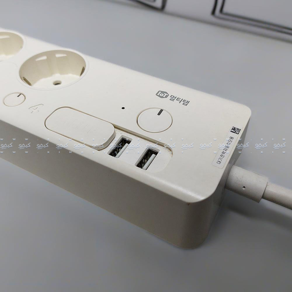 IOT MTTL-W01 Power Strip 1M 4Port + 2USB (Original Used)