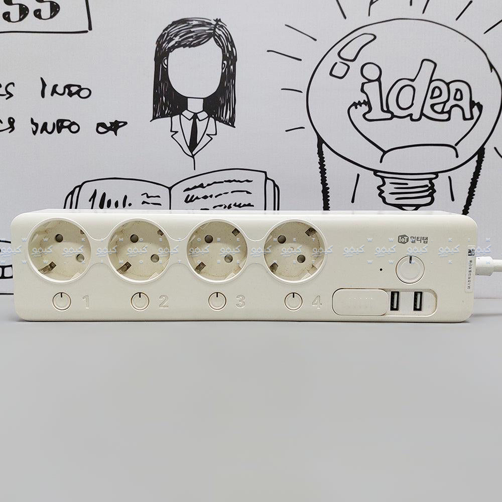 IOT MTTL-W01 Power Strip 1M 4Port + 2USB (Original Used)