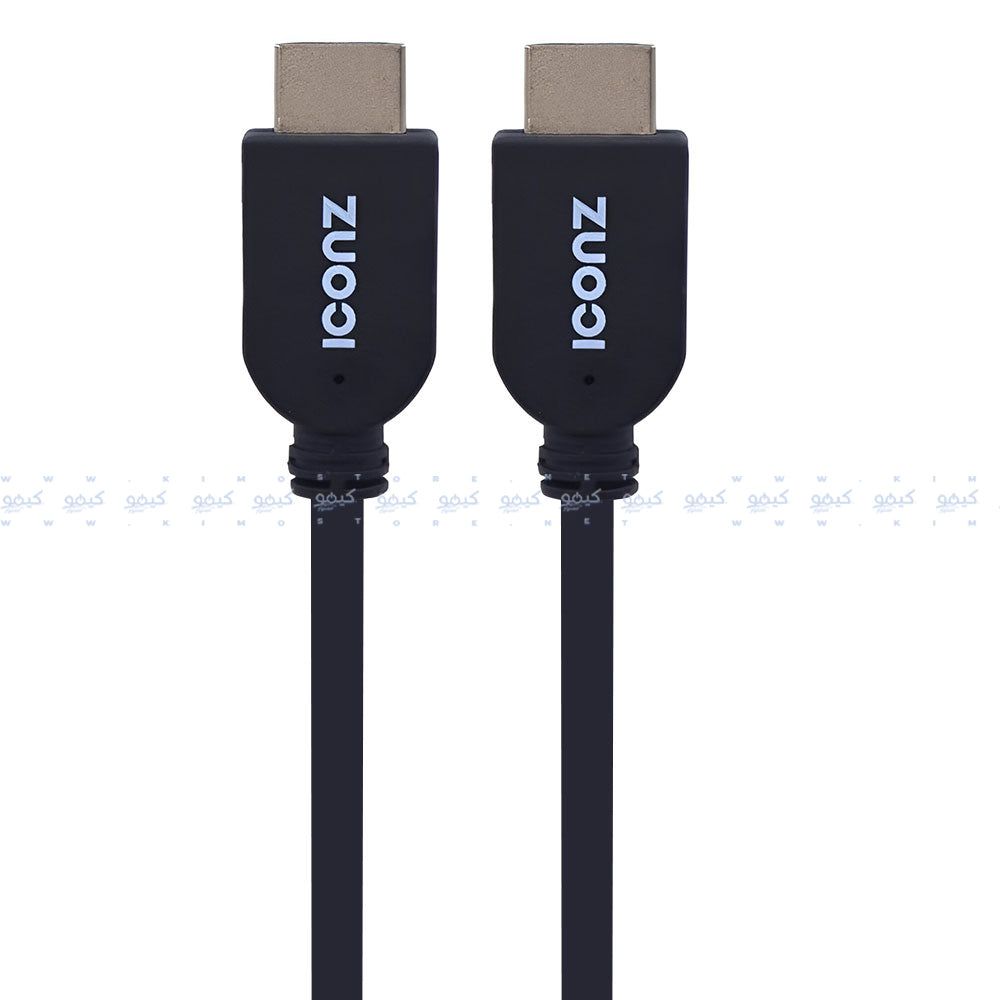 كابل شاشة HDMI ايكونز فلات 1.8متر HD22K