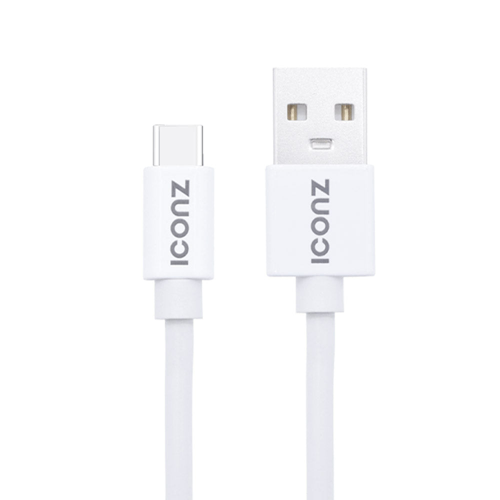 Iconz Link C5 XBC03W USB To Type-C Cable 2.4A Fast Charging 1m - White