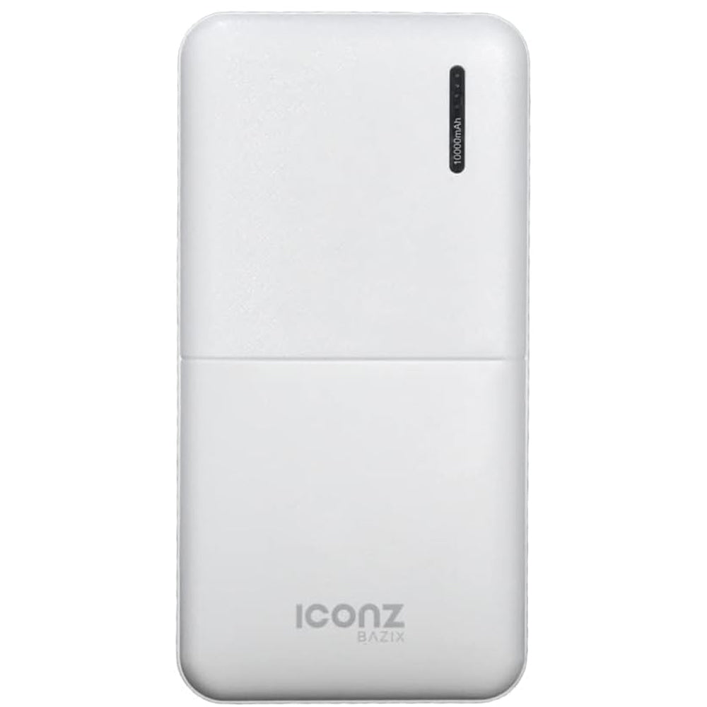 Iconz Spark P25 XPB11CW Power Bank 2x USB + Type-C + Micro 10000mAh - White