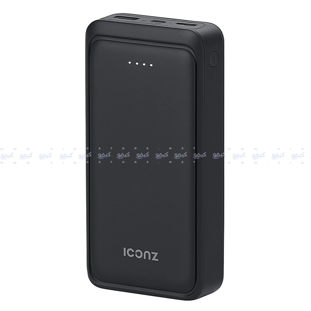 Iconz Spark P42 PB20K Power Bank 2x USB + Type-C 22.5W 20000mAh - Black
