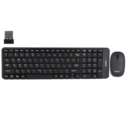 Iconz WCB01 Wireless Keyboard + Mouse Combo English & Arabic