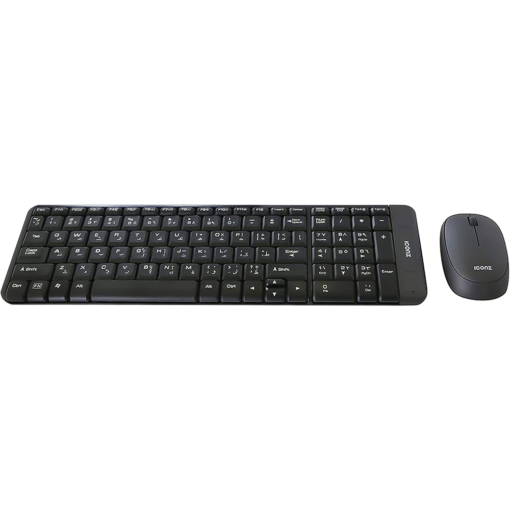Iconz WCB01 Wireless Keyboard + Mouse Combo English & Arabic