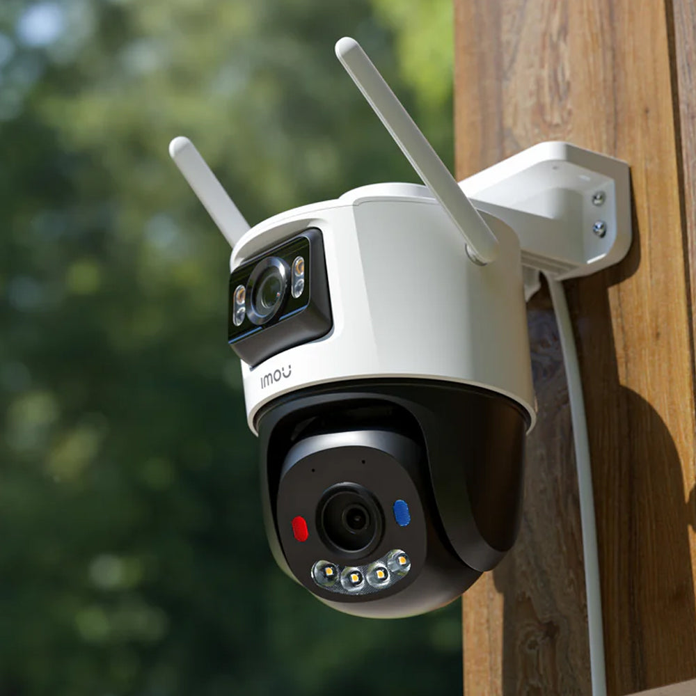Imou Cruiser Dual 2 IPC-S7XEP-10M0WED Dual Lens Wi-Fi Pan & Tilt Outdoor Security Camera 5MP+5MP 3.6mm (8x Zoom) (Mic) (Full Color)