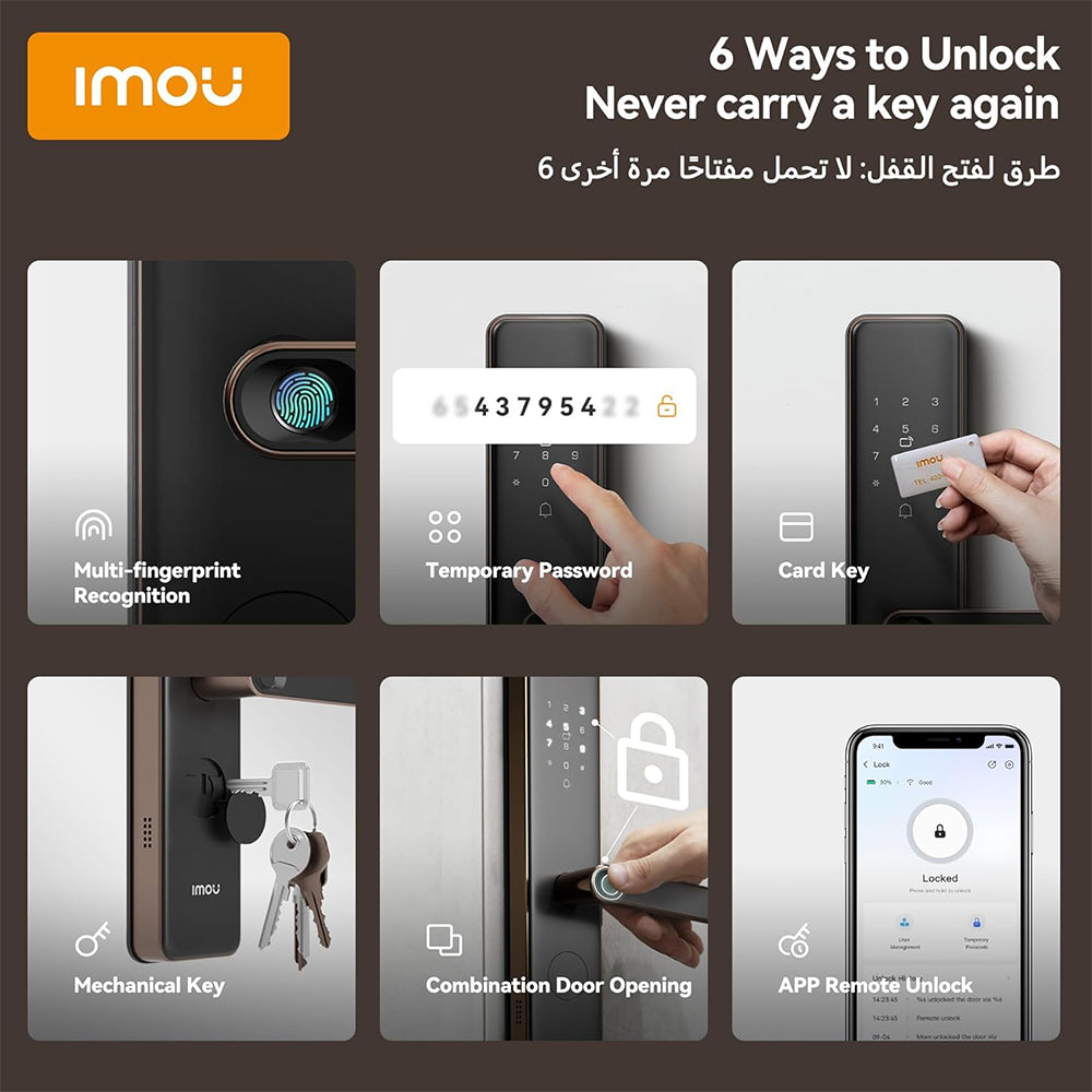 قفل باب ببصمة K1-G-W-EN