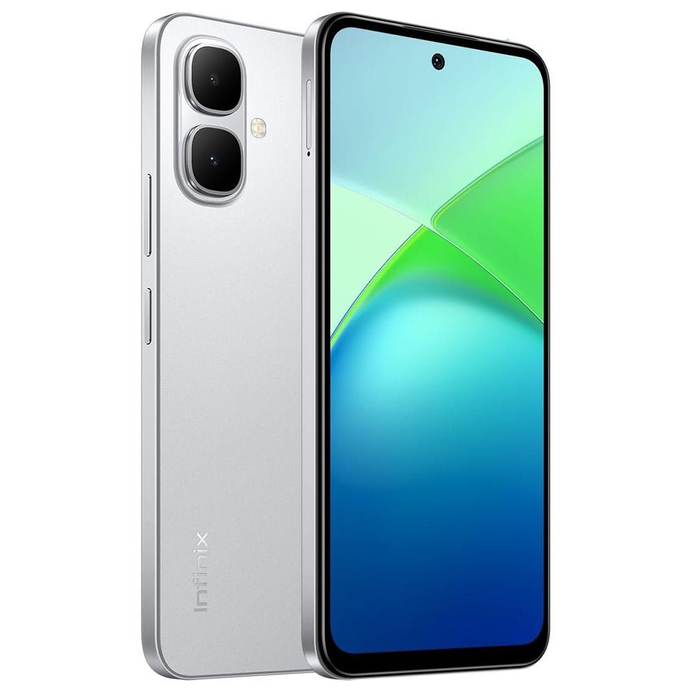 موبايل انفينيكس Smart 10 ثنائي الشريحة (128 جيجابايت / 8 جيجابايت رام / 6.67 بوصة / تقنية 4G LTE) - تيتانيوم فضي