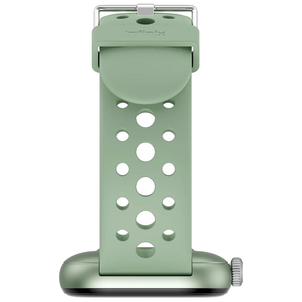 Infinix XWatch H4 Smart Watch Green Case With Green Silicone Strap