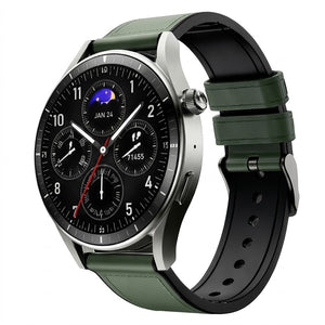 Infinix XWatch N4 Pro XW4E Smart Watch Black Case With Titanium Gray Strap