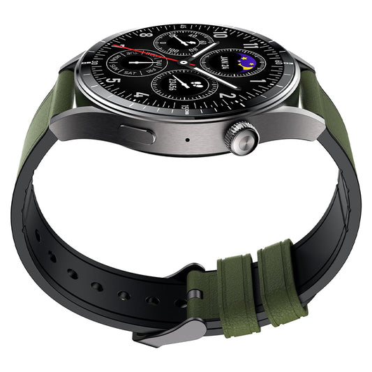 ساعة سمارت انفينكس XWatch N4 Pro XW4E هيكل اسود بلاستيك مع سوار رمادي تيتانيوم
