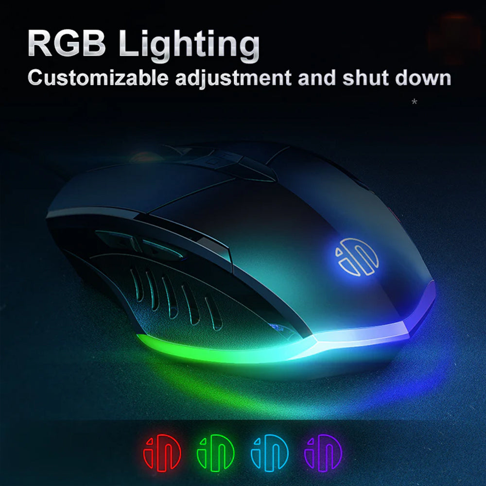 ماوس إنفيك سلكي RGB جيمنج 7200 نقطة في البوصة W1