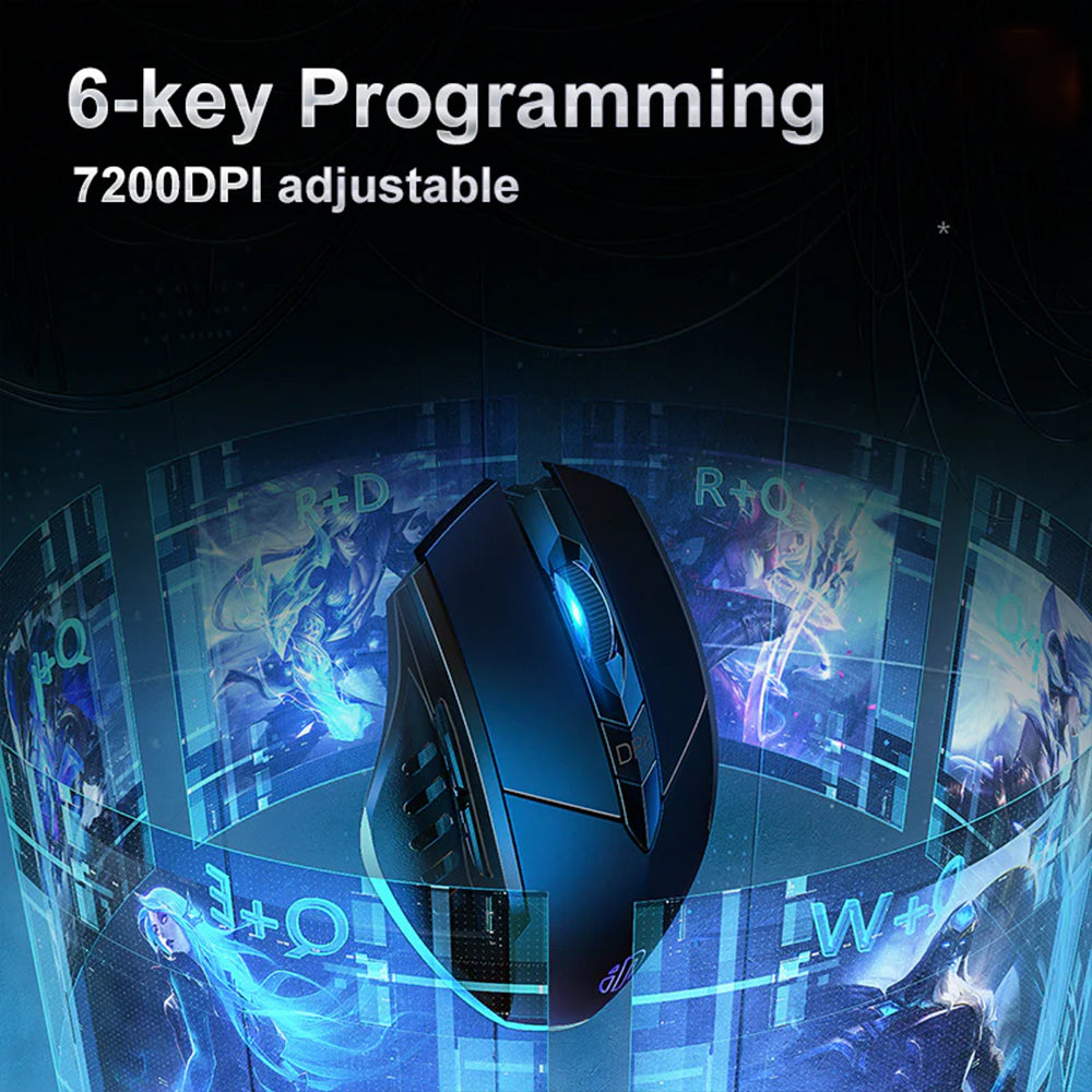 ماوس إنفيك سلكي RGB جيمنج 7200 نقطة في البوصة W1