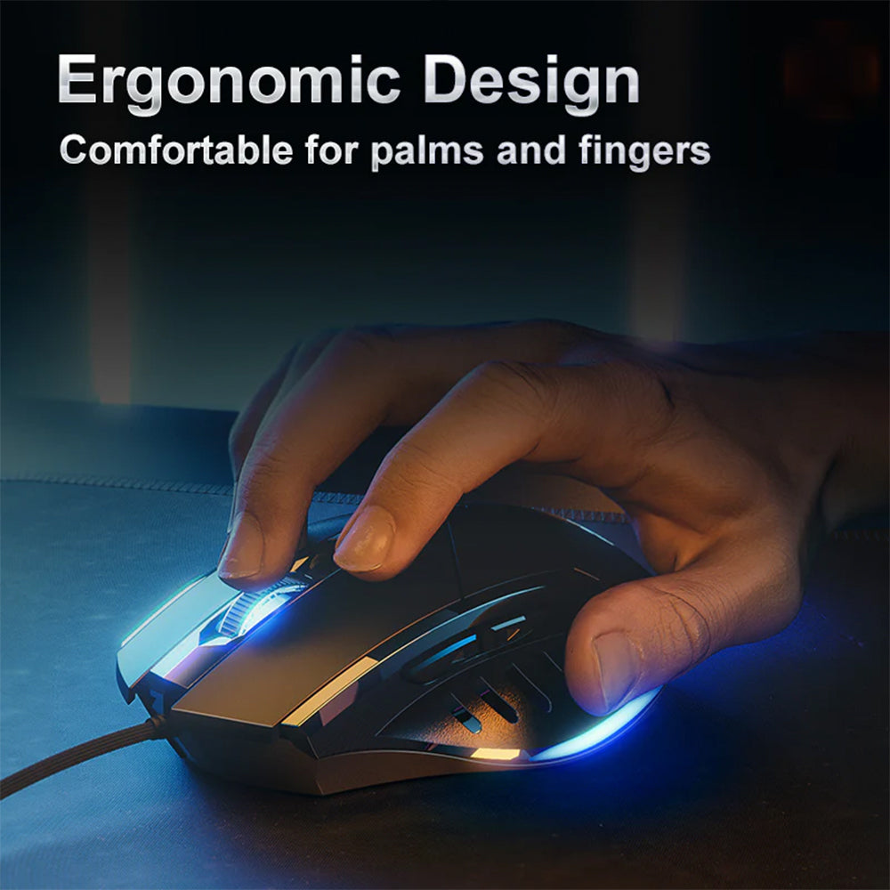 ماوس إنفيك سلكي RGB جيمنج 7200 نقطة في البوصة W1