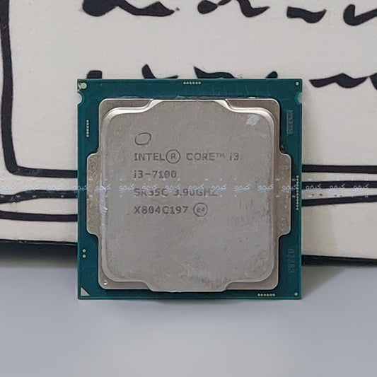 بروسيسور انتل كور i3-7100 (3.90 جيجاهرتز/3 ميجابايت) 2 نواه LGA 1151 استعمال خارج