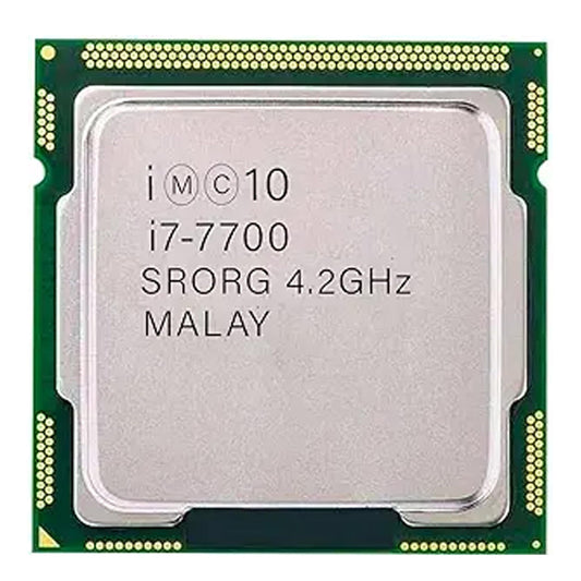 بروسيسور إنتل كور I7-7700 (4.20 جيجاهرتز/8 ميجابايت كاش) 4 نواه LGA 1151 (استعمال خارج)