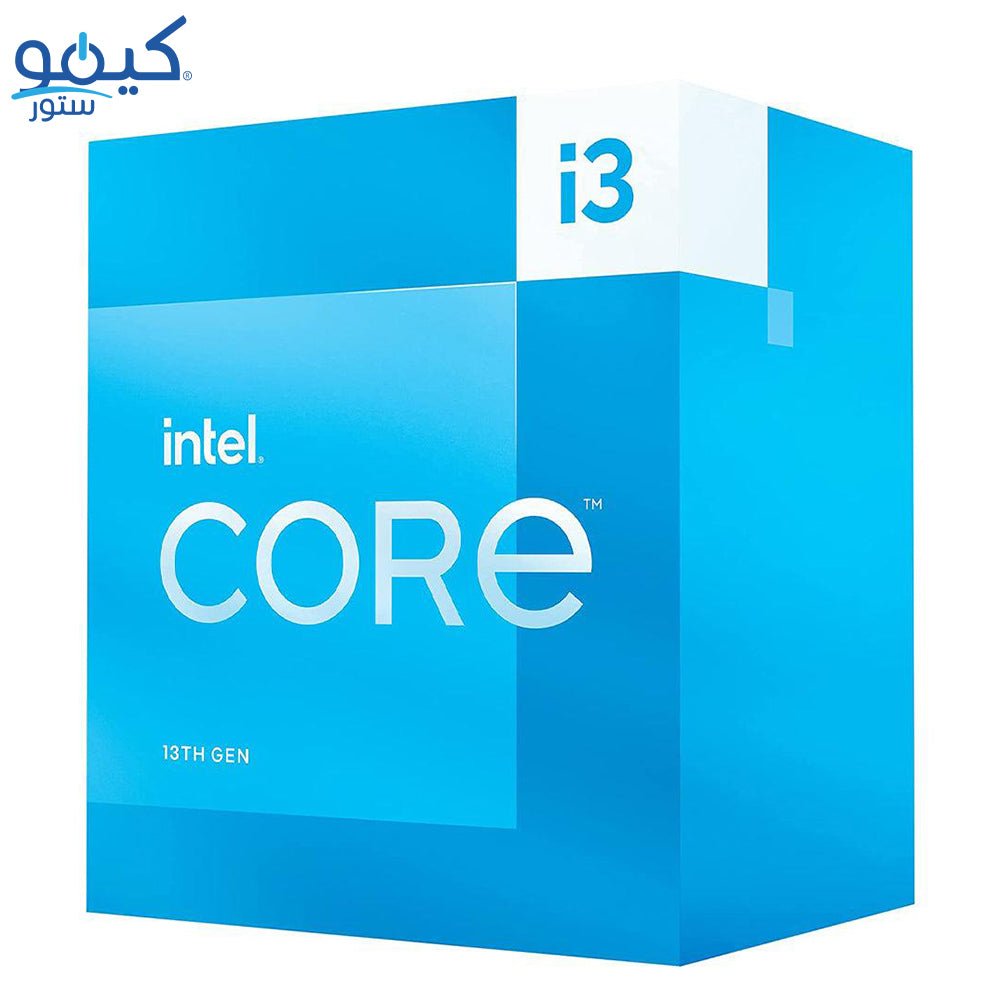 بروسيسور انتل كور i3-13100F (4.50 جيجاهرتز/12 ميجابايت كاش) 4 نواة LGA 1700