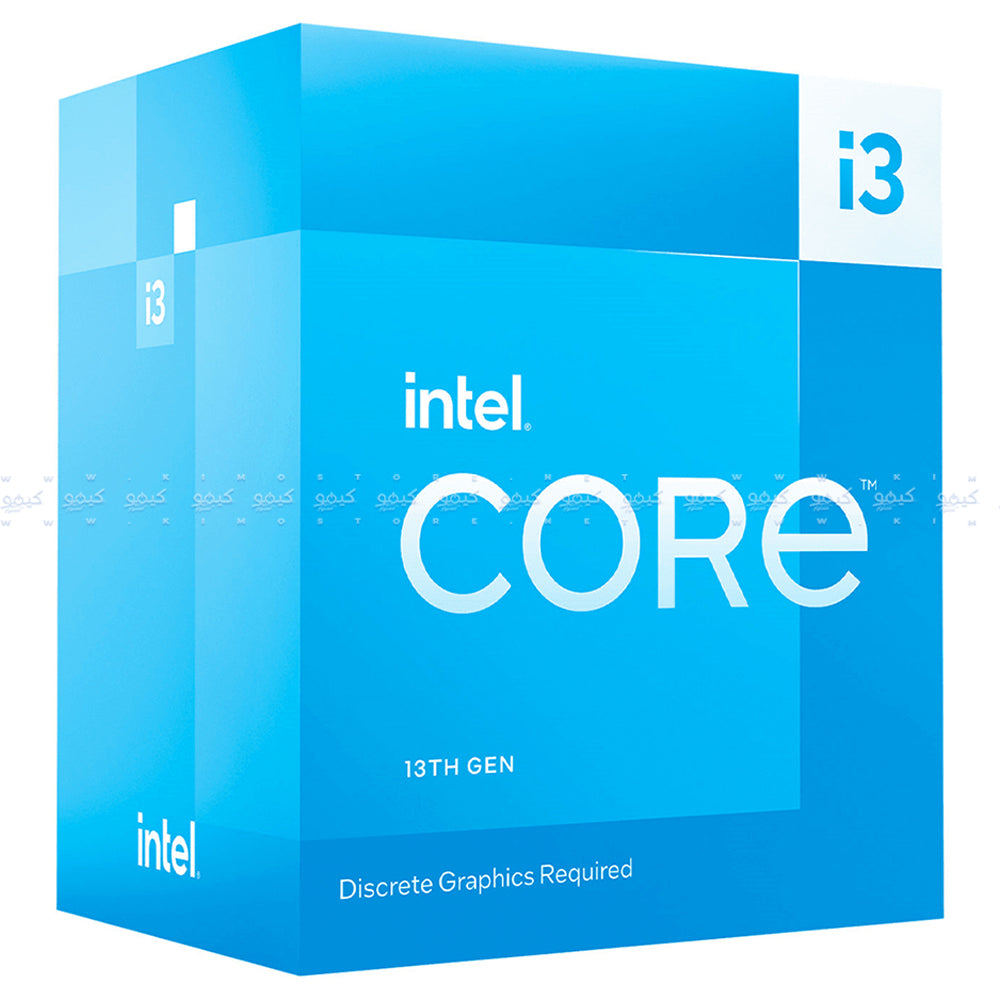 بروسيسور انتل كور i3-13100F (4.50 جيجاهرتز/12 ميجابايت كاش) 4 نواة LGA 1700