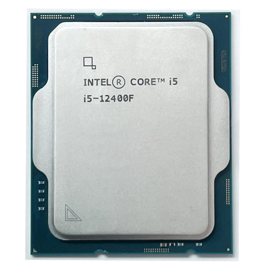 بروسيسور انتل كور i5-12400F (4.40 جيجاهرتز/18 ميجابايت كاش) 6 نواة LGA 1700 (بدون علبة)
