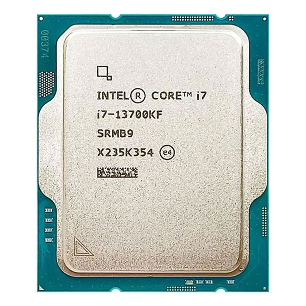 بروسيسور انتل كور i7-13700KF (5.40 جيجاهرتز/30 ميجابايت كاش) 16 نواة LGA 1700 (بدون علبة)