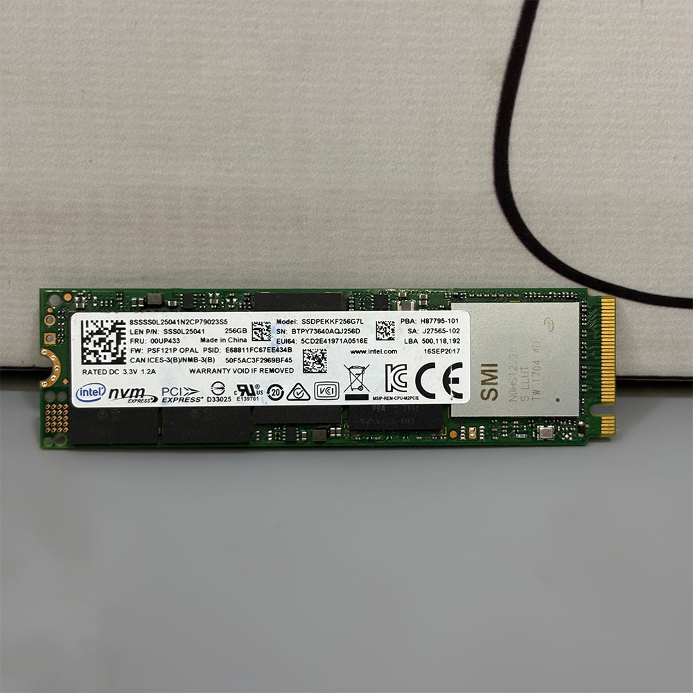 Intel SSDPEKKF256G7L 256GB NVMe PCIe M.2 SSD 