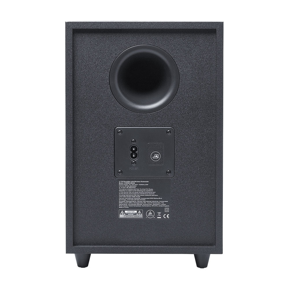 JBL Cinema SB550 Soundbar System 3.1 - Black
