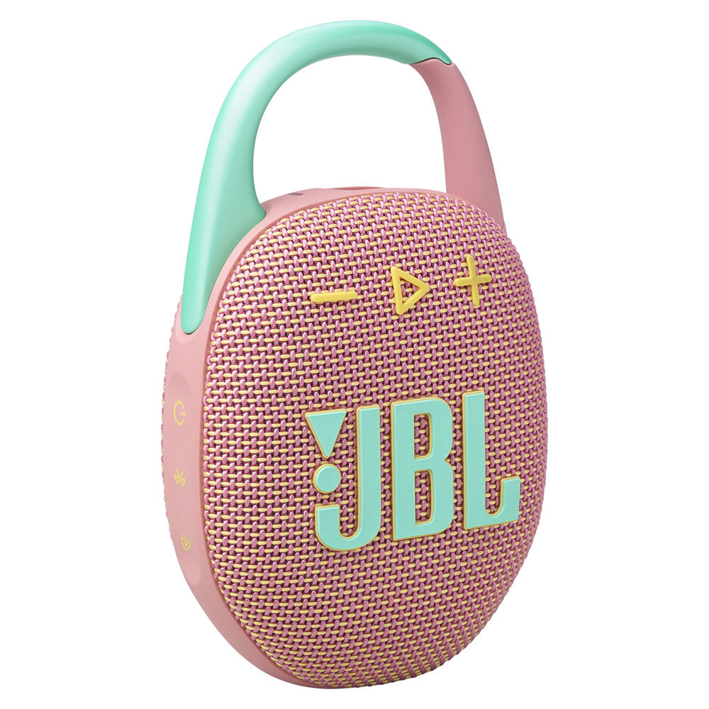 JBL Clip 5 Waterproof Portable Speaker - Pink