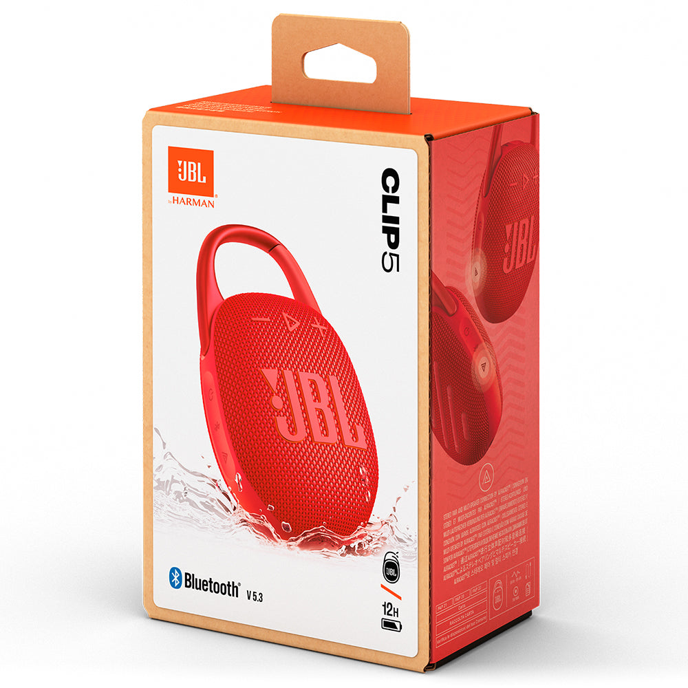 JBL Clip 5 Waterproof Portable Bluetooth Speaker