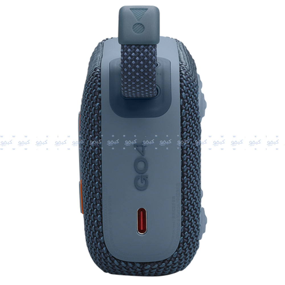 سبيكر بلوتوث متنقل جي بي إل مقاوم للماء Go 4 (ضمان محلي) - أزرق 