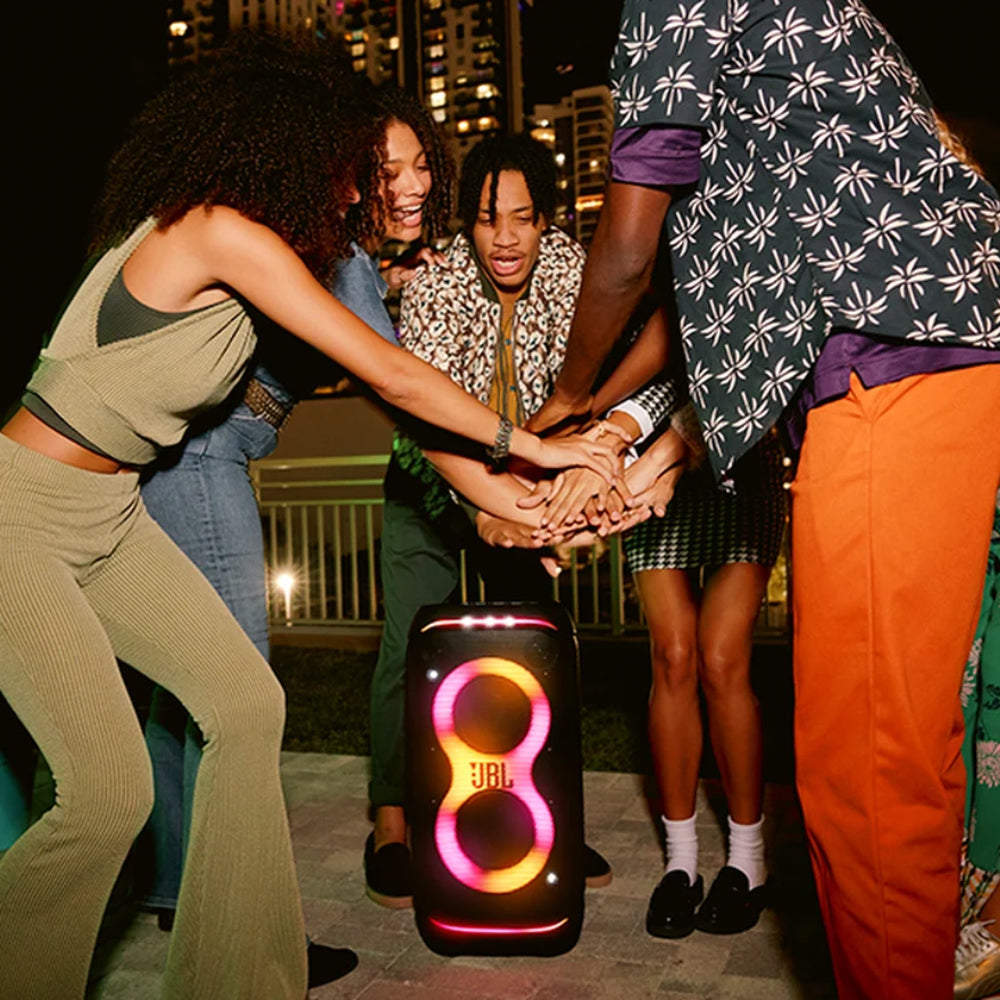 JBL PartyBox Stage 320 Portable Bluetooth Speaker - Black