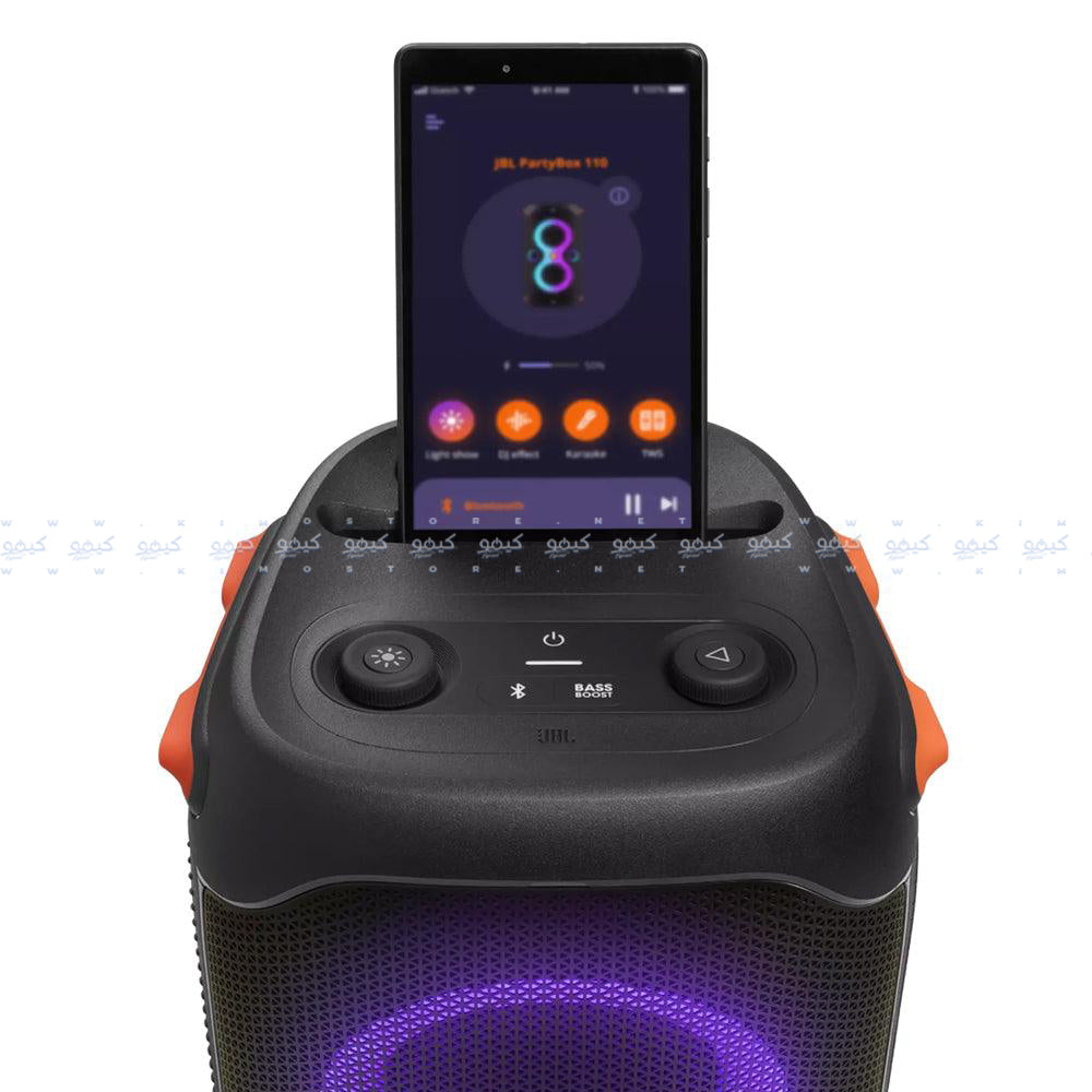 JBL Partybox 110 Portable Bluetooth Speaker - Black