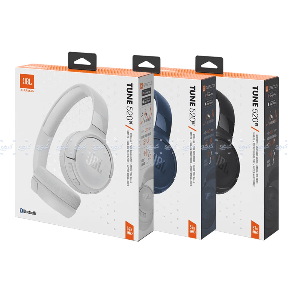 سماعة رأس بلوتوث جي بي ال Tune 520BT