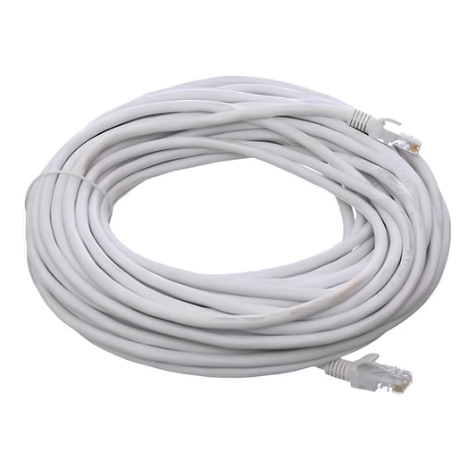 كابل نت وورك جي بي إن 15 متر Cat6 UTP - رمادي