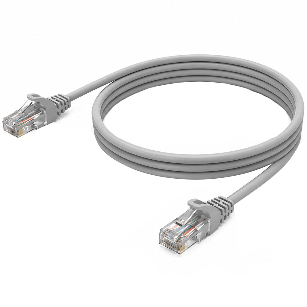 كابل نت وورك جي بي إن 3 متر Cat6 UTP - رمادي