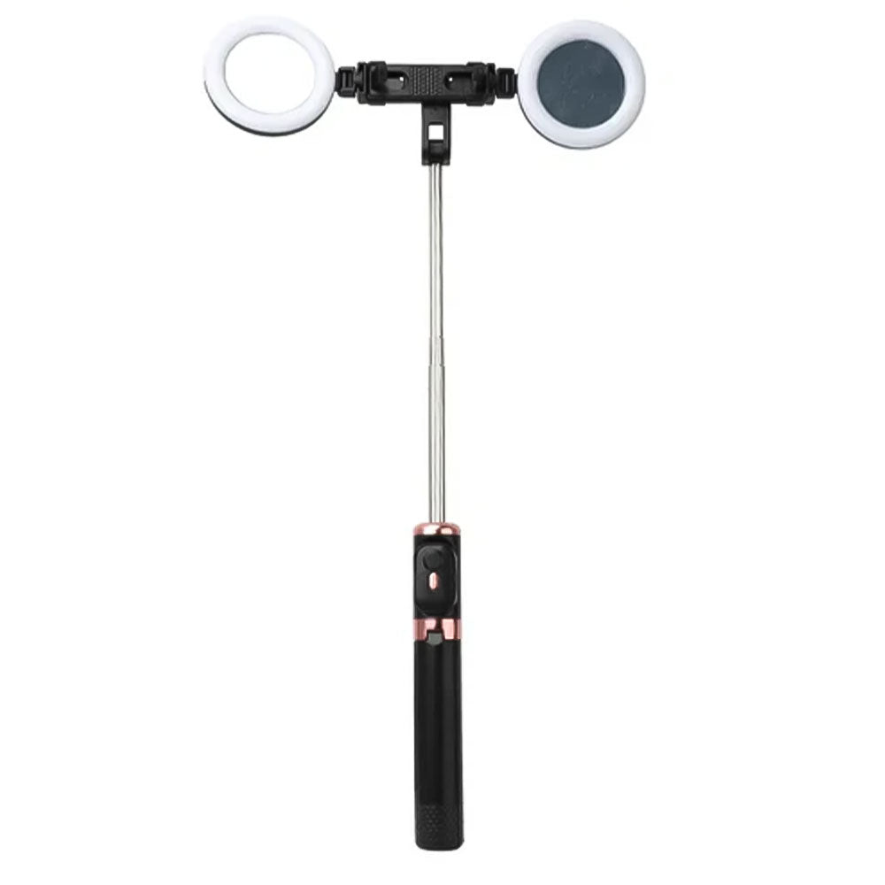 JC-18H Bluetooth Tripod Selfie Stick With Two Lights