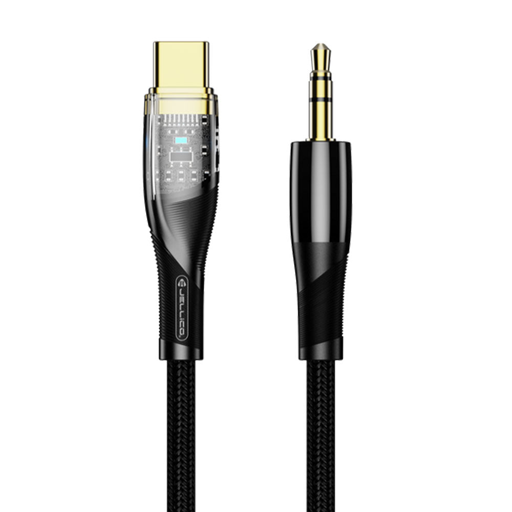 Jellico B21 Type-C To 3.5mm AUX Audio Cable 1.2m