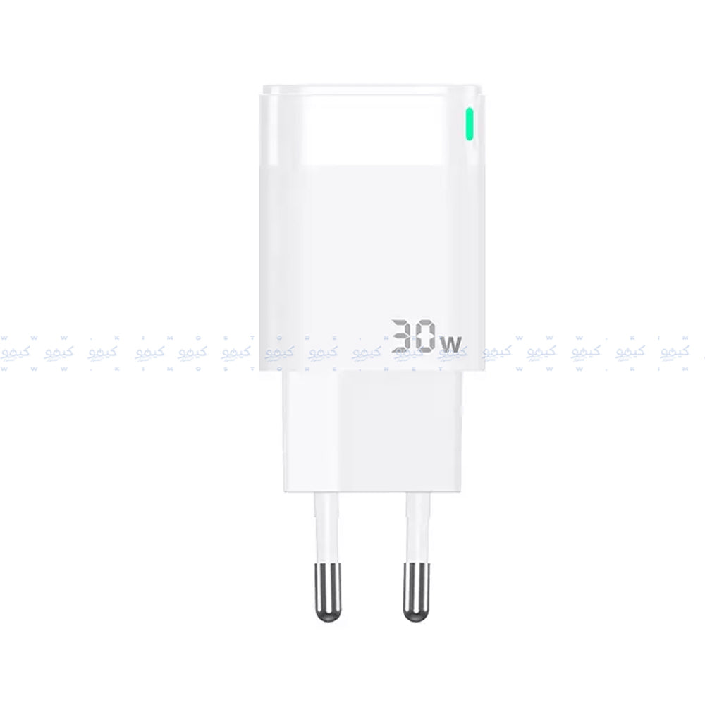 شاحن حائط جيليكو بمنفذ تايب سي بقوة 30 وات شحن سريع C43 - ابيض