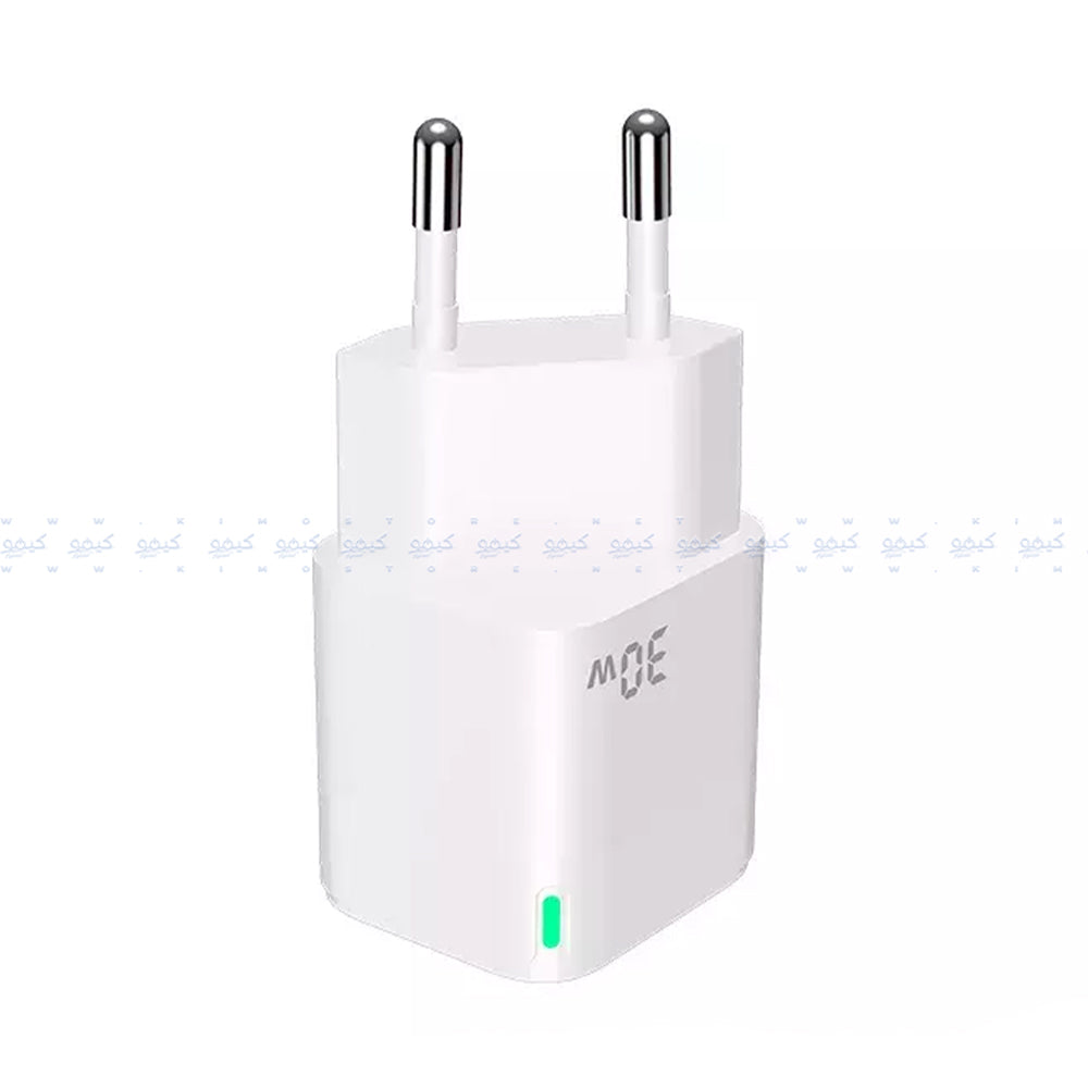 شاحن حائط جيليكو بمنفذ تايب سي بقوة 30 وات شحن سريع C43 - ابيض