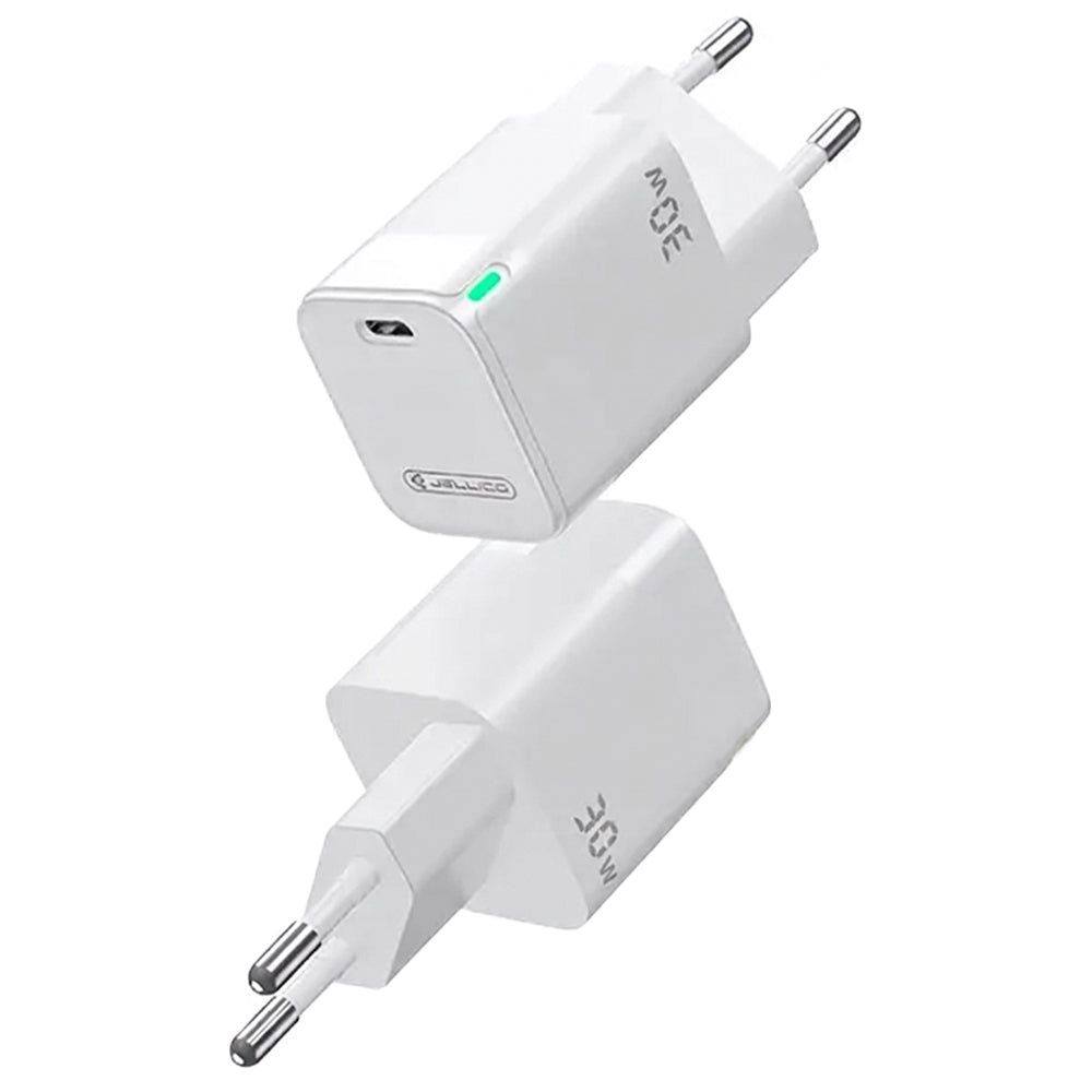 Jellico C43 Wall Charger Type-C 30W Fast Charging - White