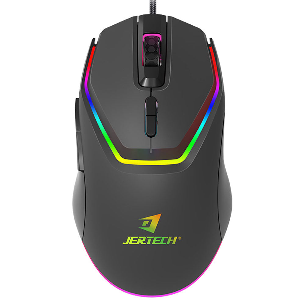 Jertech REACTOR XP16 Wired RGB Gaming Mouse 3600Dpi - Black
