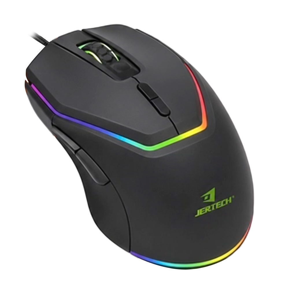 Jertech REACTOR XP16 Wired RGB Gaming Mouse 3600Dpi - Black