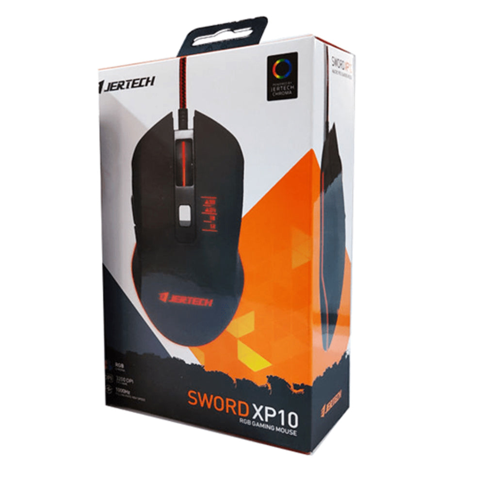 Jertech SWORD XP10 Wired RGB Gaming Mouse 3600Dpi