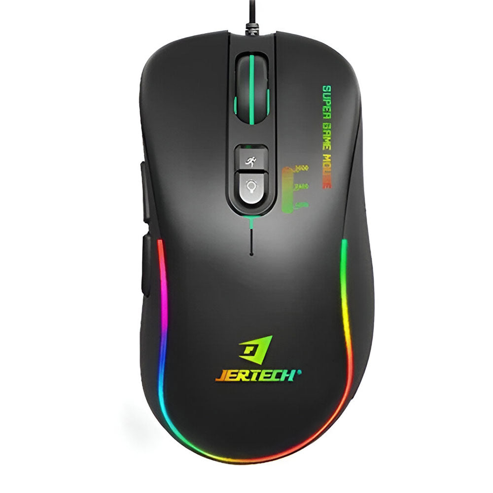 Jertech XP13 GUNS Macro Pro Rainbow Wired Gaming Mouse