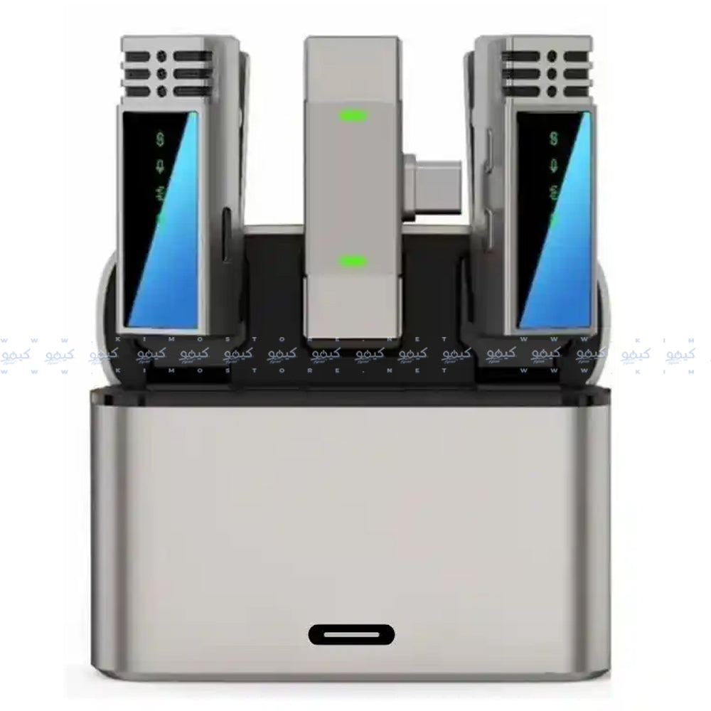 Jmary MW-15 Type-C 2.4GHz Dual Channel Wireless Microphone System