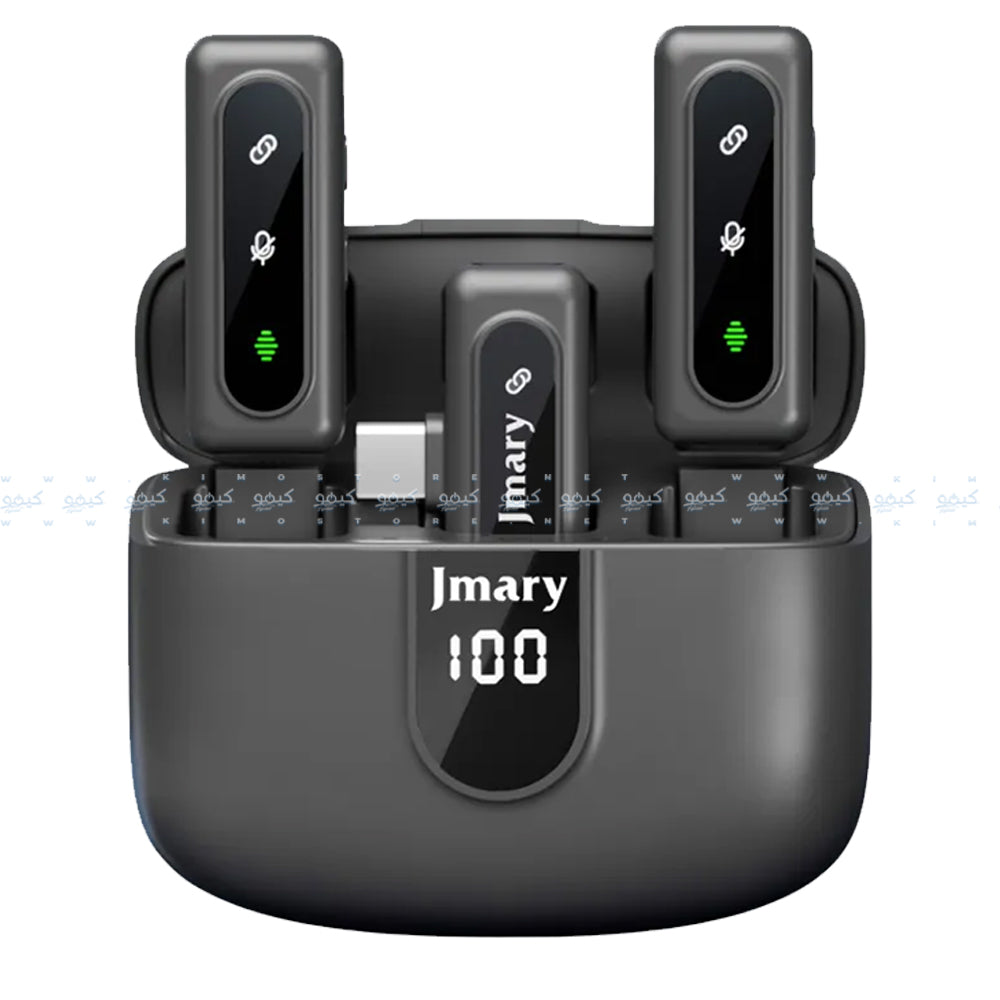 Jmary MW-17 Type-C 2.4GHz Dual Channel Wireless Microphone System