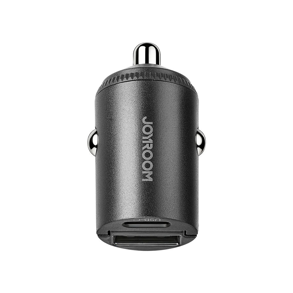 Joyroom JR-CCN18 Mini Car Charger USB + Type-C 65W Fast Charging