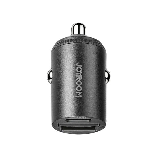 Joyroom JR-CCN18 Mini Car Charger USB + Type-C 65W Fast Charging