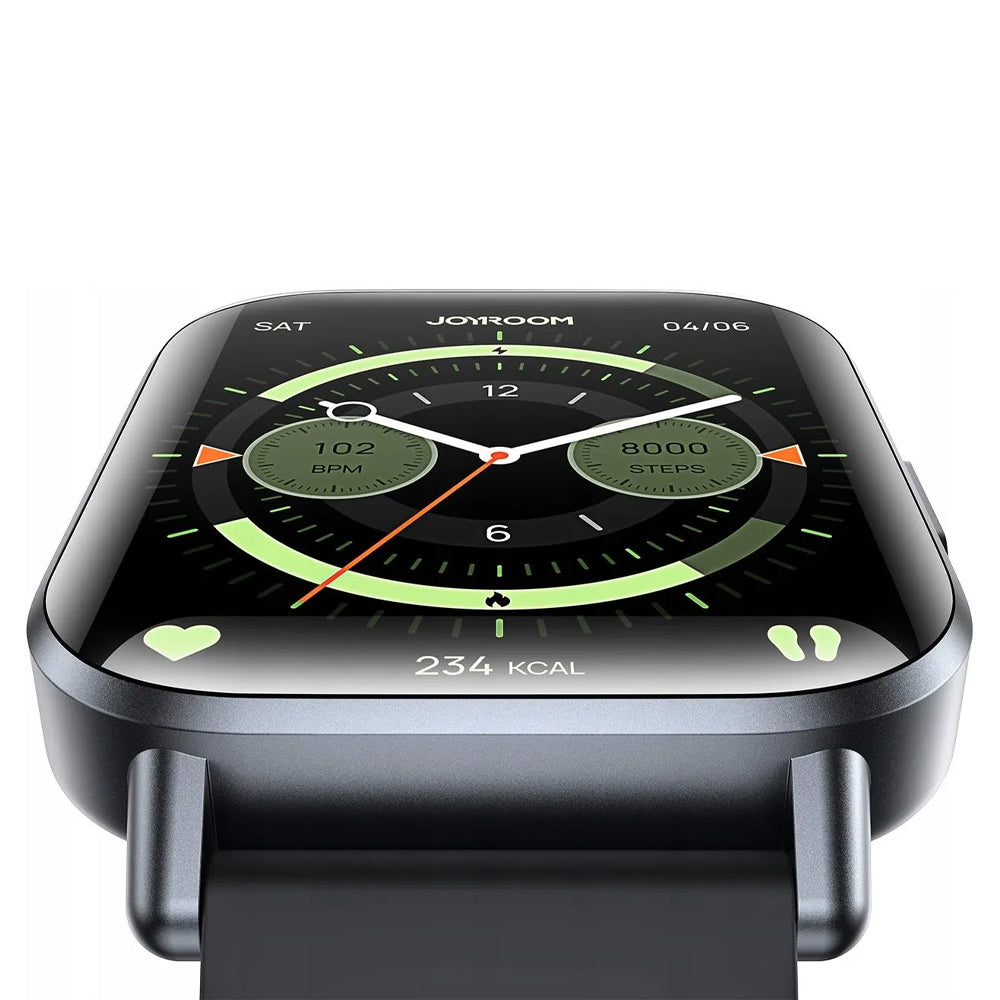 Joyroom JR-FT3S Smart Watch Space Grey Case With Space Grey Silicone Strap