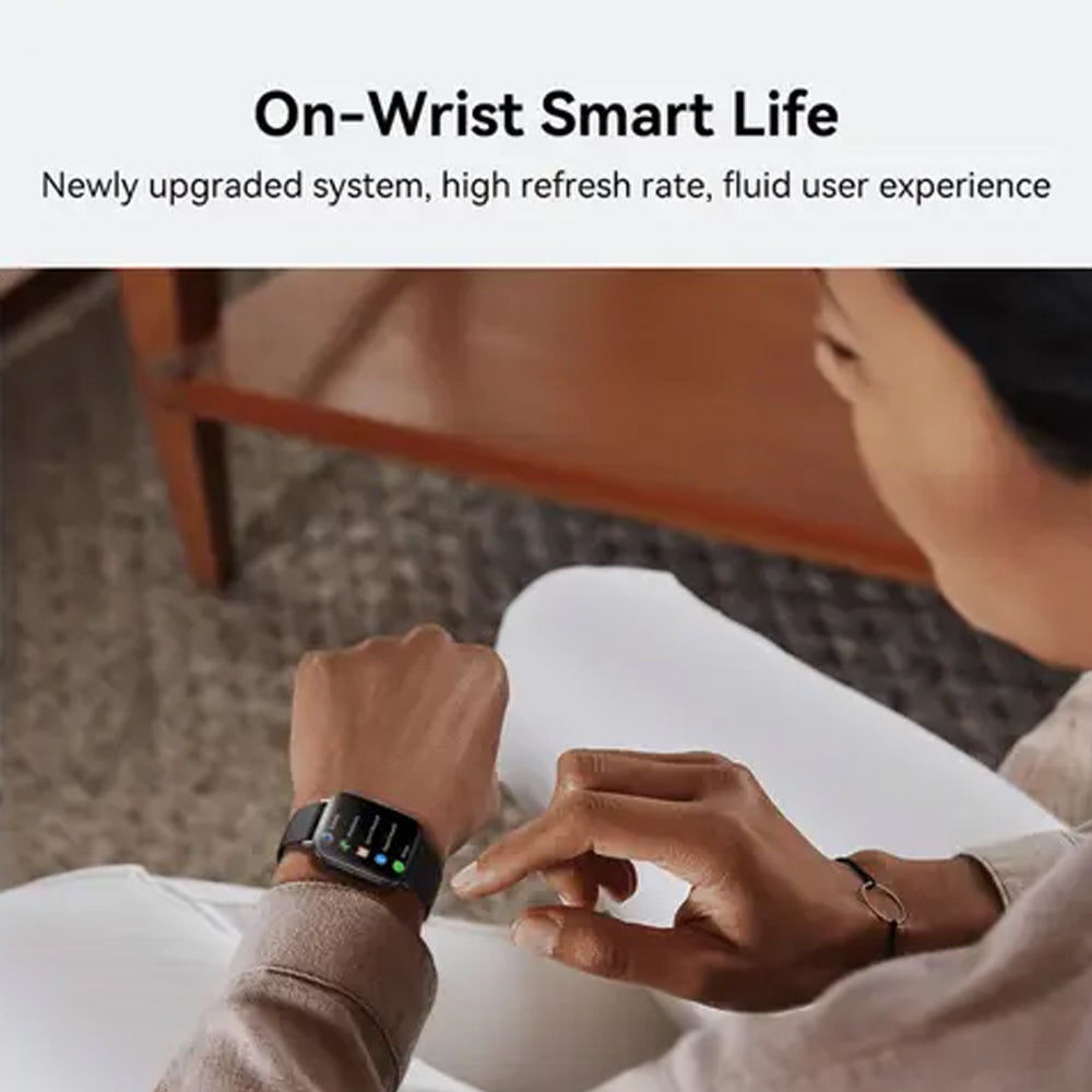 ساعة سمارت جوي رووم JR-FT3S هيكل رمادي مع سوار سيليكون رمادي